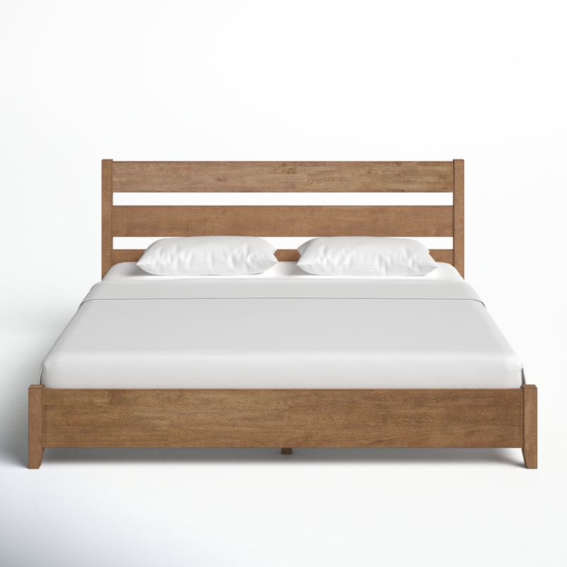 Marwood Solid Wood Slat Bed & Reviews Birch Lane